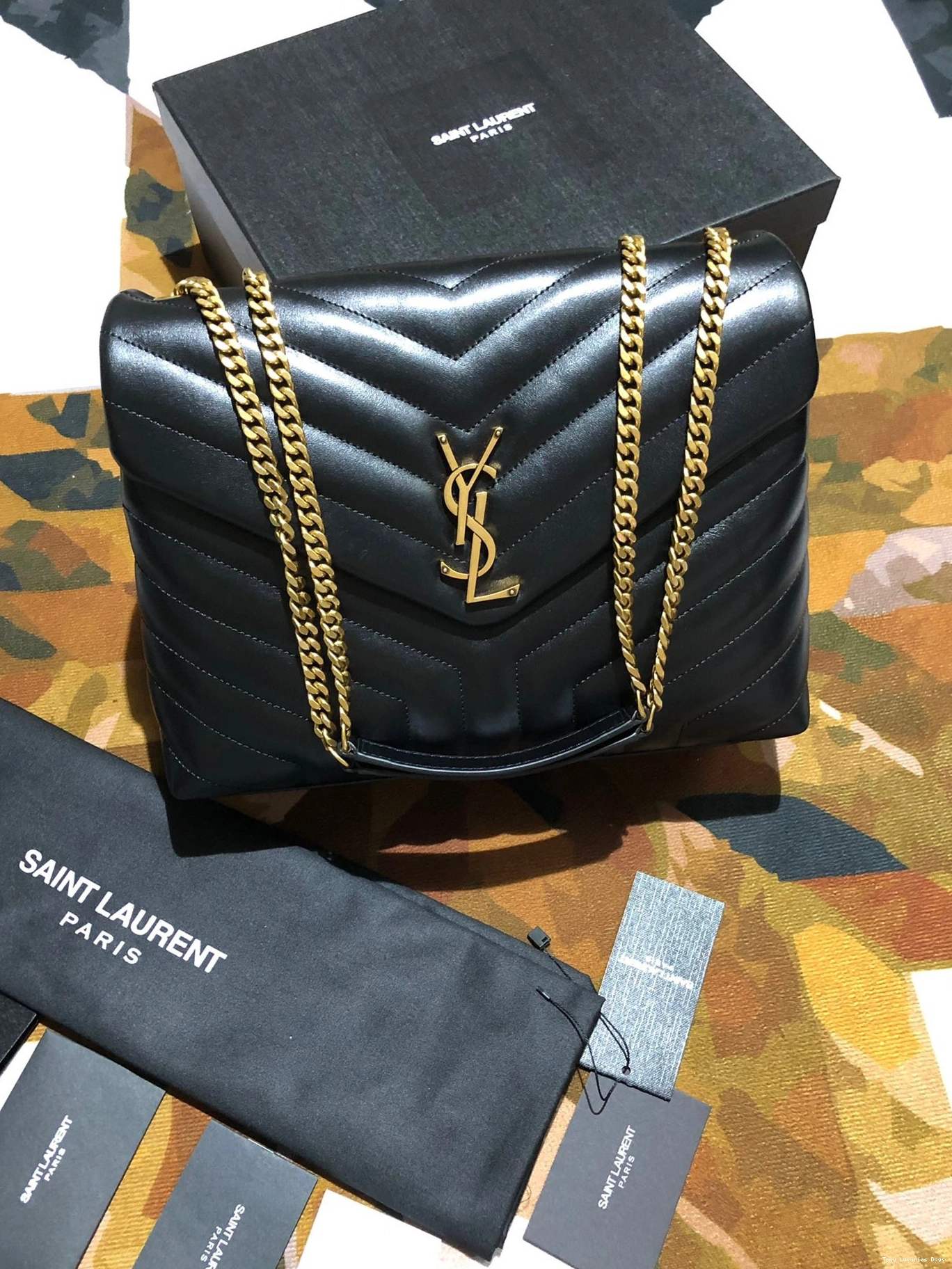 Tony Luxuries YSL MEDIUM LOULOU 0819